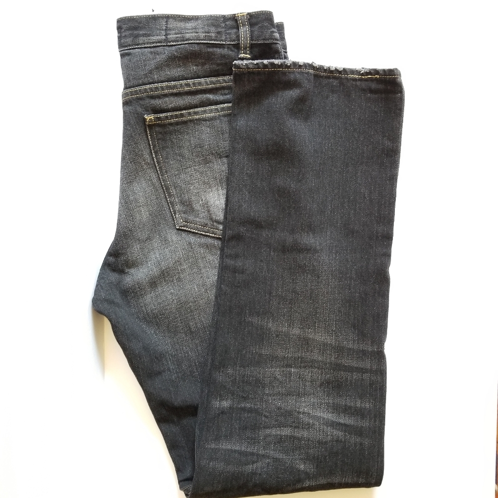 Golden Goose High Rise Denim Pants Size S Small Black - Picture 4 of 11
